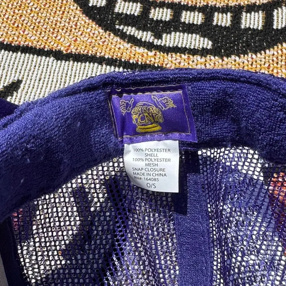 New with Tags Coney Island Picnic Trucker Hat Purple Embroidered Snapback Cap